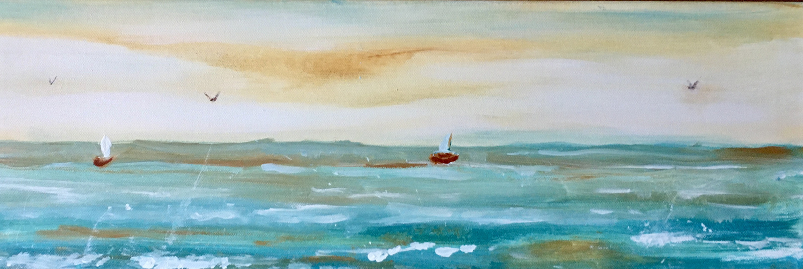 On the coast . Aan de kust .