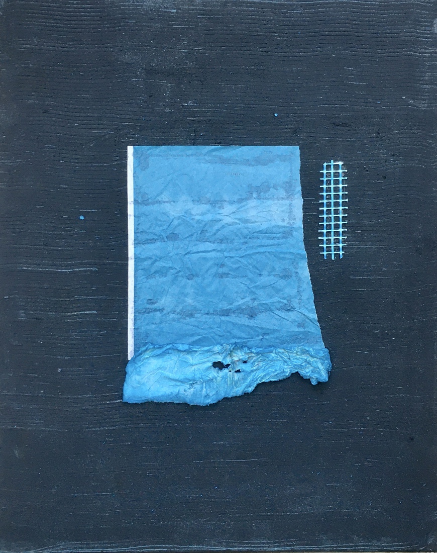 Blue Poetry I  Blauwe poëzie I