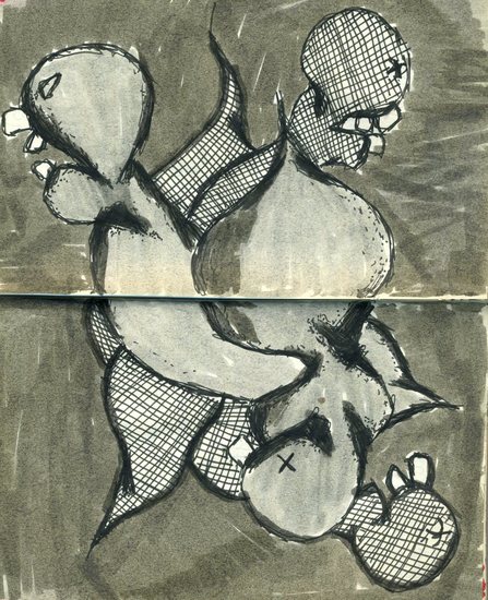 page sketchbook from 2008