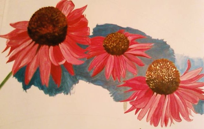 bloemen abstract