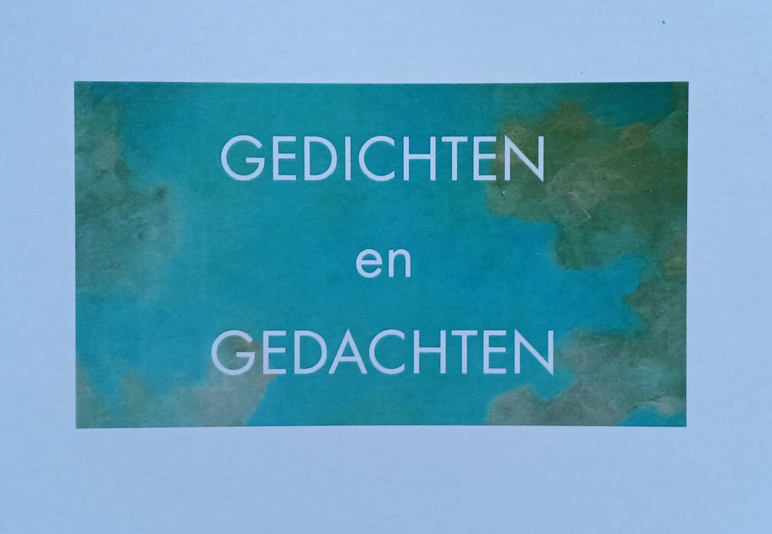 Gedichten en Gedachten
