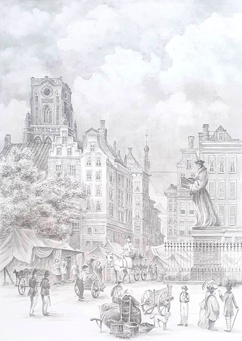 Standbeeld van Erasmus