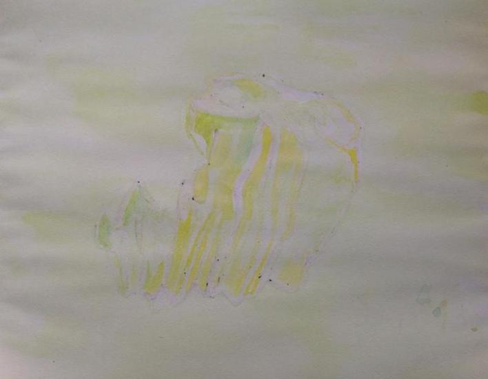 Mijn snijwerk in geel