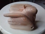 Sins 2008 ik doe snijwerk ook. En doe ik wel met adere sort kunst met hout, Fa faragások, butorok,
