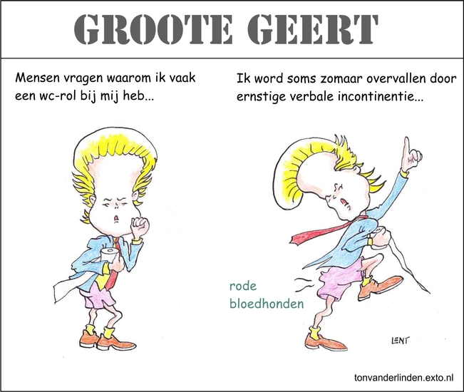 Groote Geert 11, verbale incotinentie