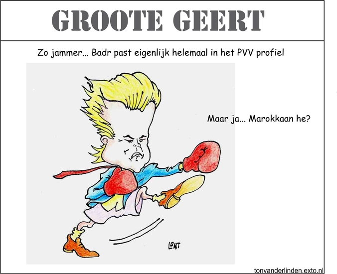 Groote Geert loves Badr Hari