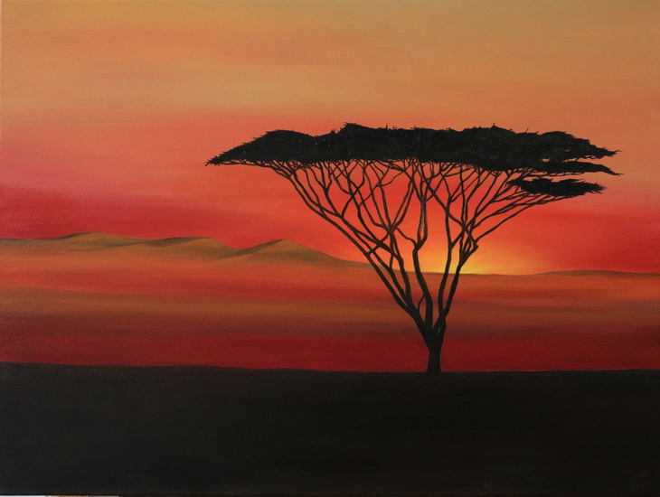 Afrika sunset 2