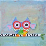 Kunst geboortekaarten in diverse stijlen en kleuren. Kan ook op maat.