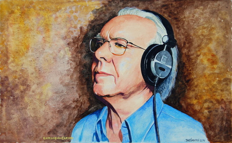portret van Carlos do Carmo