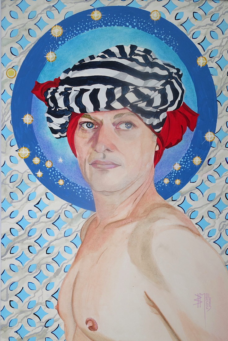 Michael  with Turban (2023) not for sale
