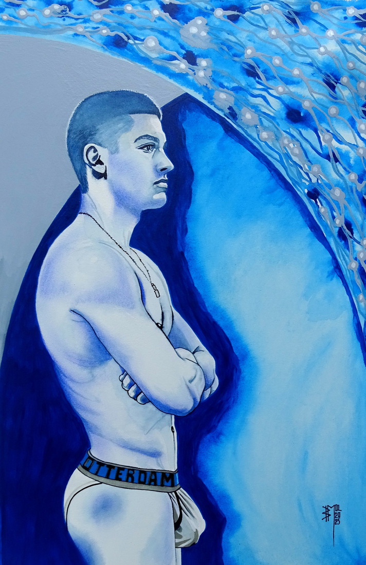 Composition in Blue (2025)