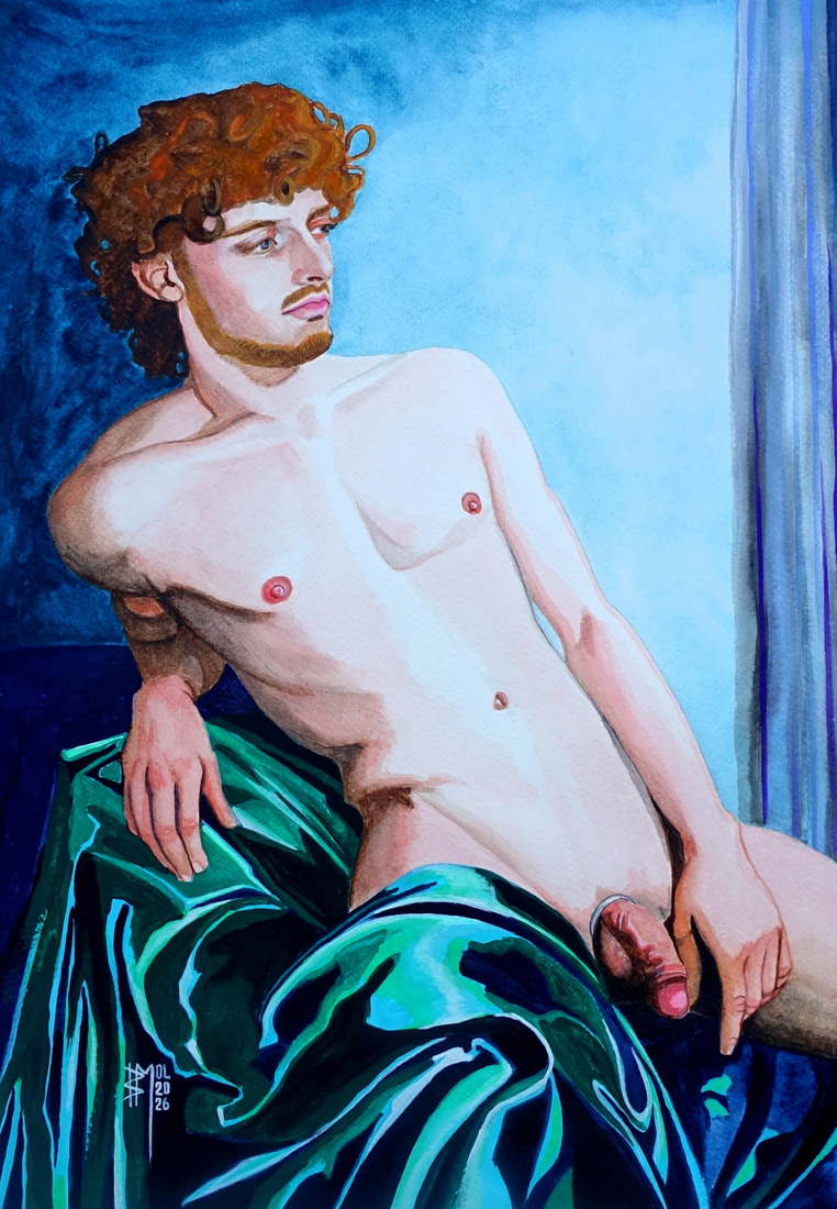 portret nr 4 van model David F  ( 2026)