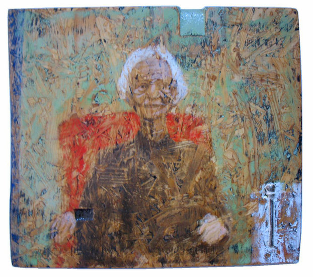 Portret van oude dame