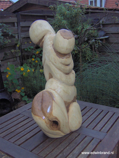Torso van een vrouw.