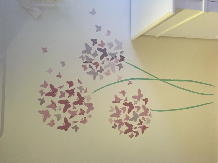 Paardenbloem van vlinders