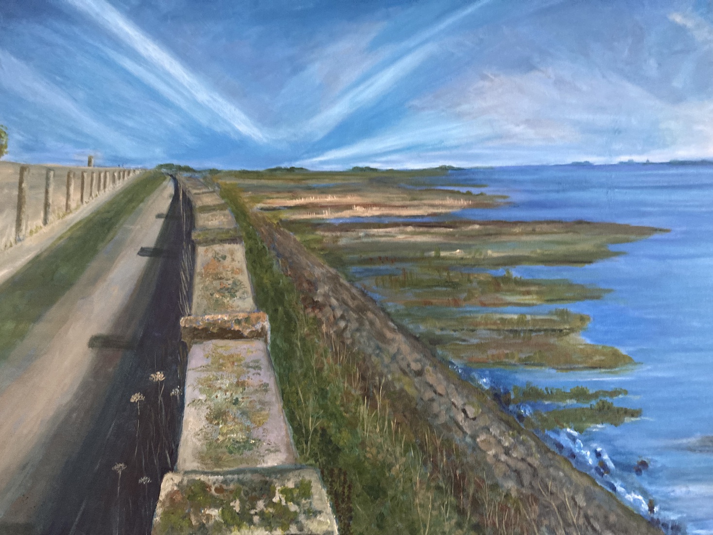 Muraltmuur in Vianen schouwen-Duiveland 