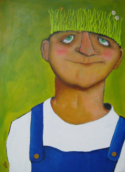 De gelukkige tuinman