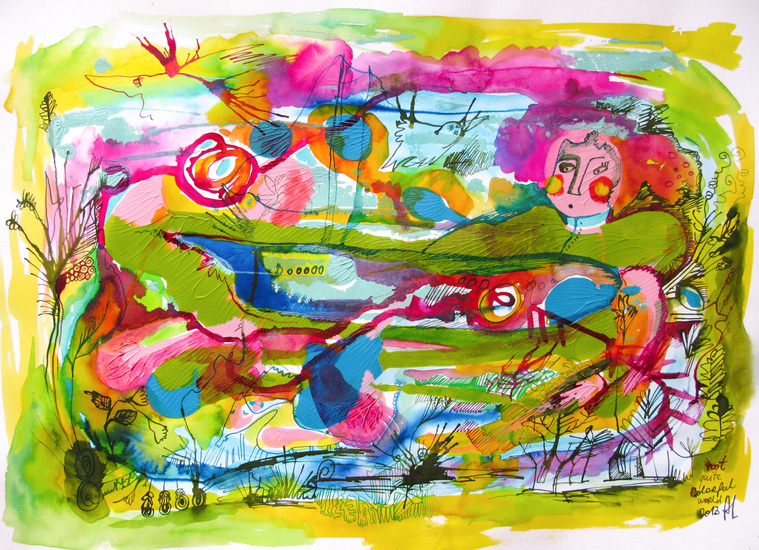 Not quiet, collorfull world