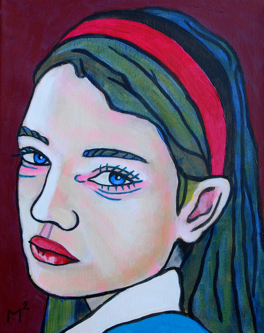 Girl with the pink bandana