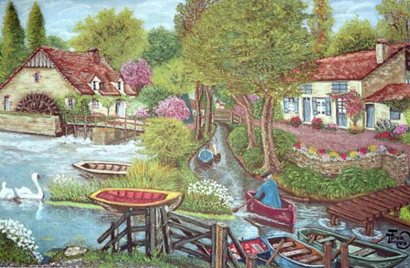 Watermill - in the country