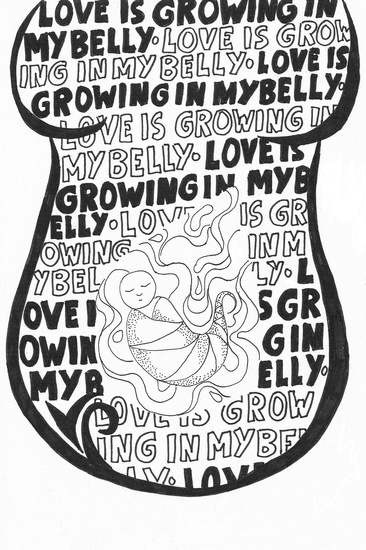 Love is growing in my bellyIII
