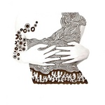 combinatie van foto en illustratie