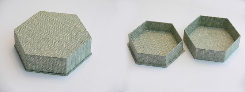 zes hoekige stolpdoos