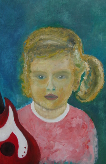 meisje met gitaartje