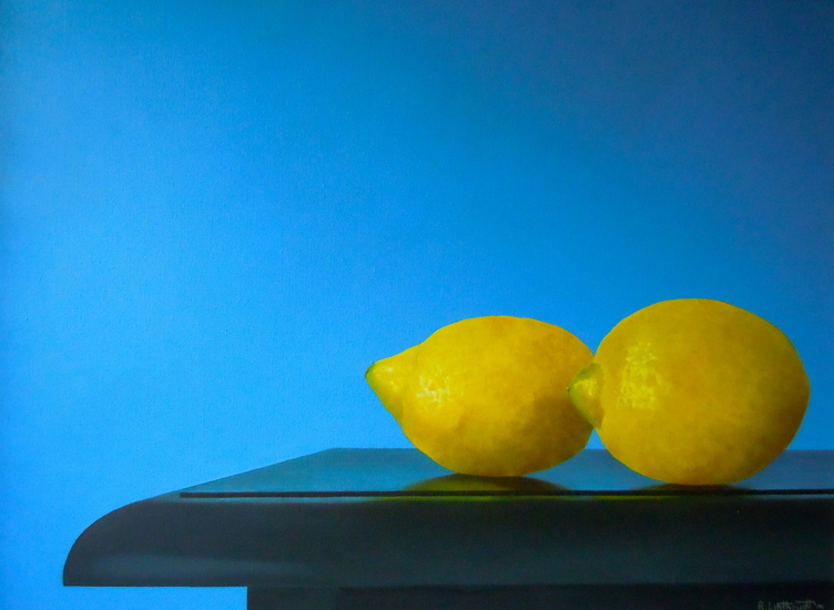 Stilleven met citroenen