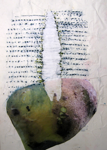 De aardappel is gebruikt als onderwerp om vorm te geven aan een nieuw beeld.