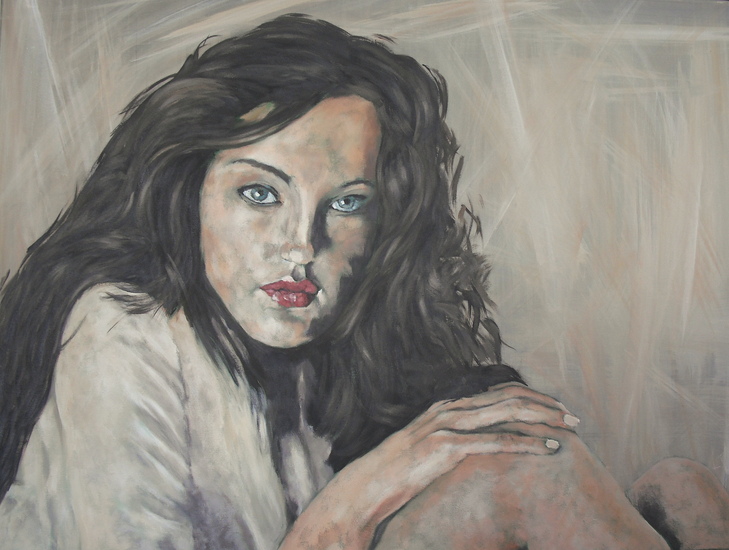 Estelle geportretteerd