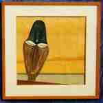 Voor het maken van de collages gebruik ik in principe eigen - vroeger - werk: delen van aquarellen, tekeningen, foto's.
