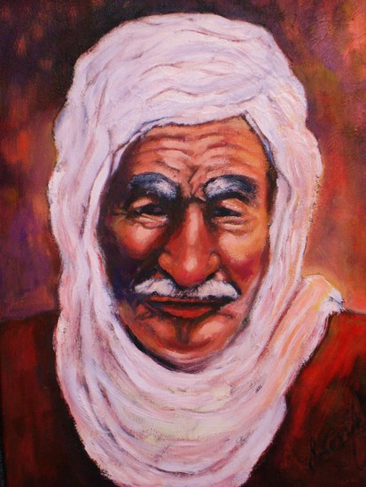 Oude Berber man