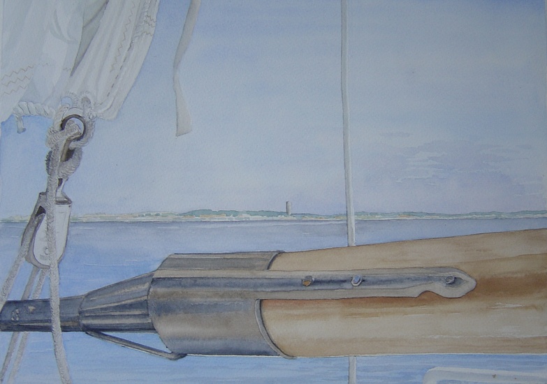 Uitzicht op Terschelling