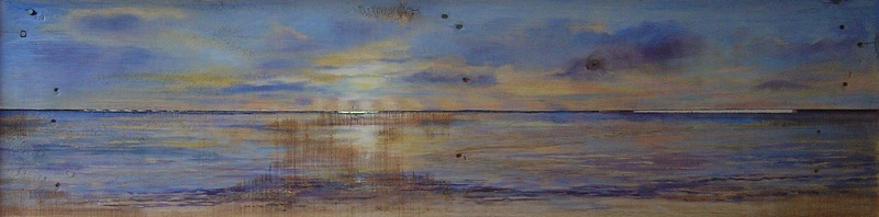 Yn it lêste sinneljocht.