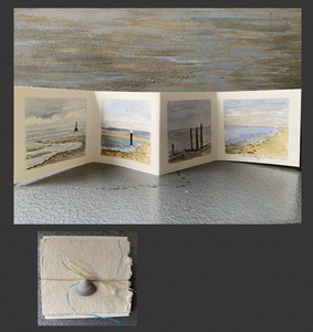 Kleine aquarel-harmonica- boekjes