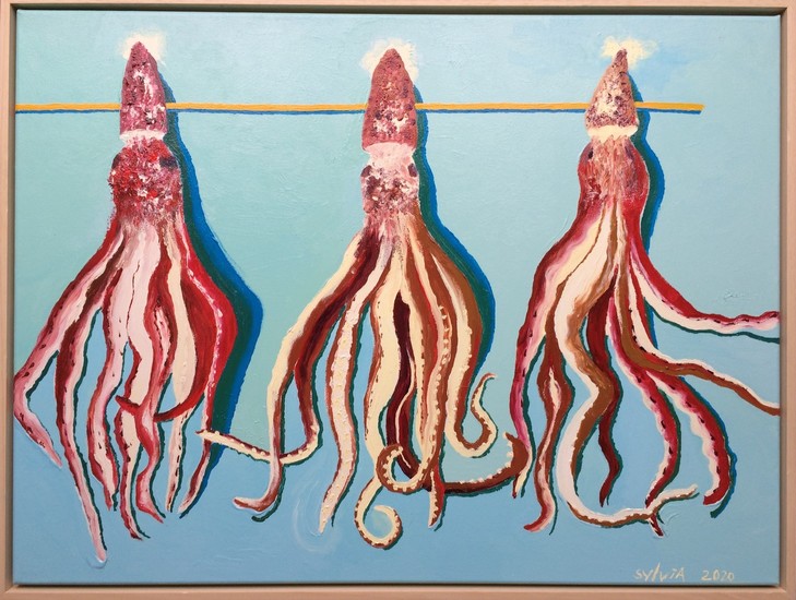 Squid at Yuan's Hot Pot Ferdinand Bolstraat