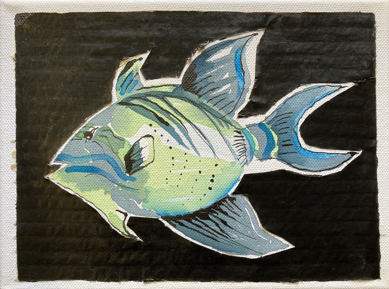 Fish 43 Queen Triggerfish