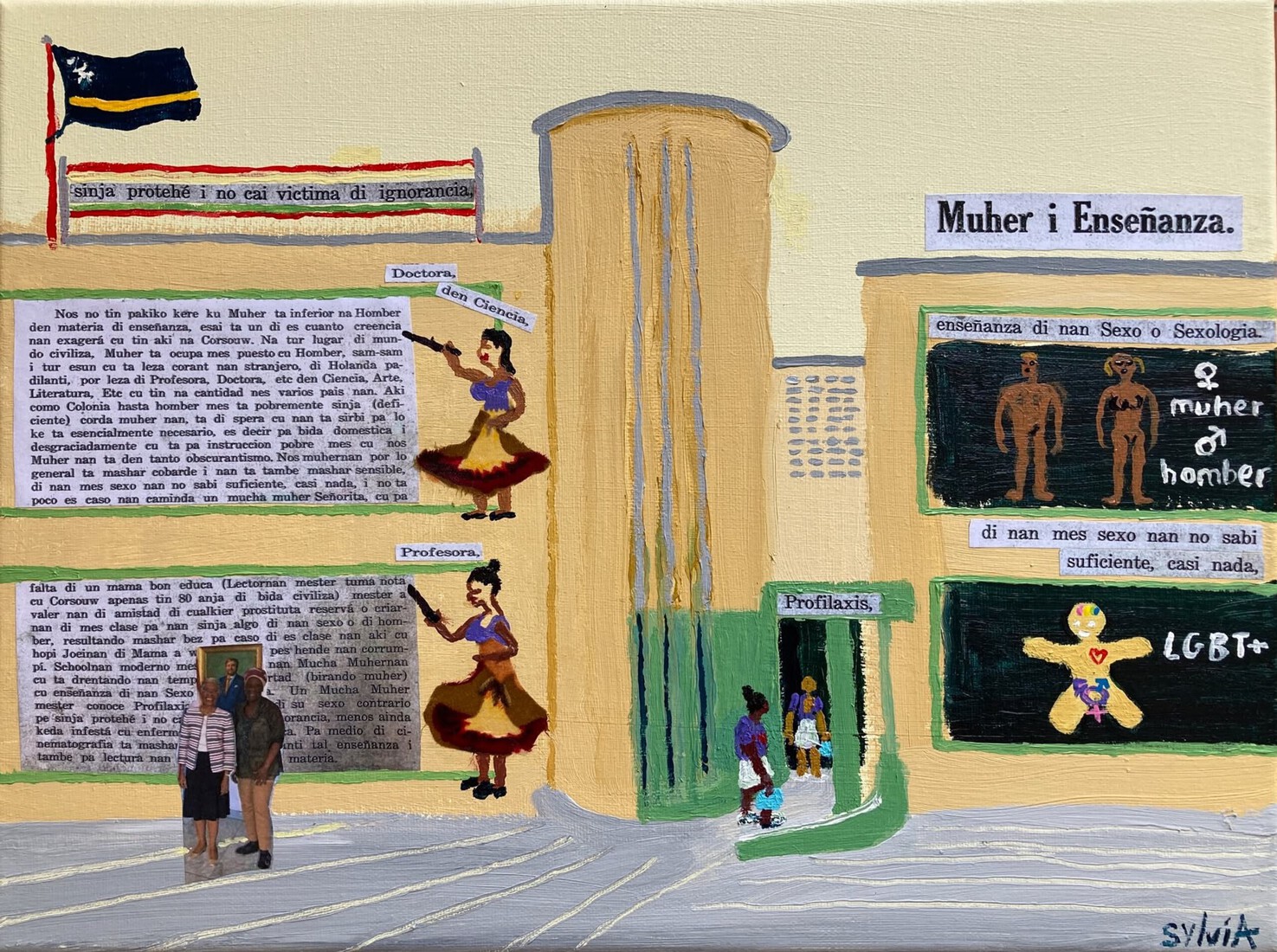 Muher i enseñanza - Vrouw en onderwijs 