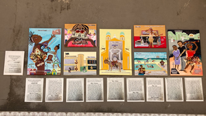 Elk van deze 7 kunstwerken in Muher i bida moderna is een illustratie van de 7 hoofdstukken van het in 1934 door Medardo de Marchena geschreven gelijknamige document. Medardo de Marchena kwam uit Otrobanda in Curaçao. Alle 7 illustraties spelen zich af in Otrobanda. De werken zijn niet te koop. Ik wil met deze werken aandacht vestigen op het onrecht dat De Marchena is aangedaan. Het doel is postuum eerherstel en kennisvergroting.