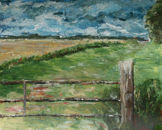 A view with a creditcard