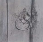 Tekeningen in houtskool, pastel en potlood