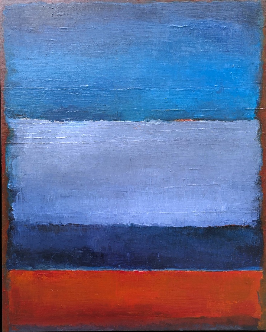 335, zonder titel, 100x80, acryl op linnen