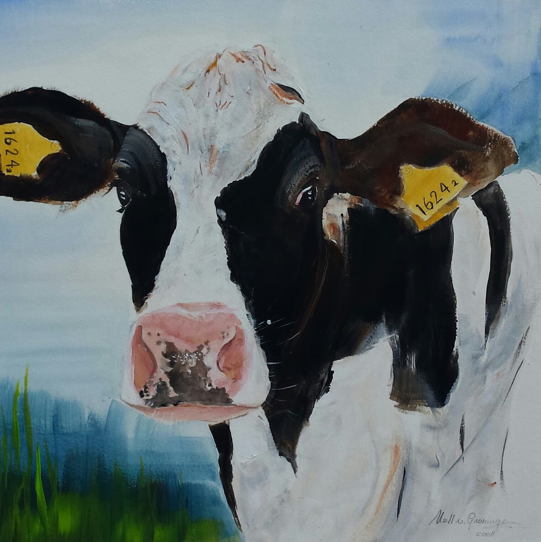  Koeien portret nr.4