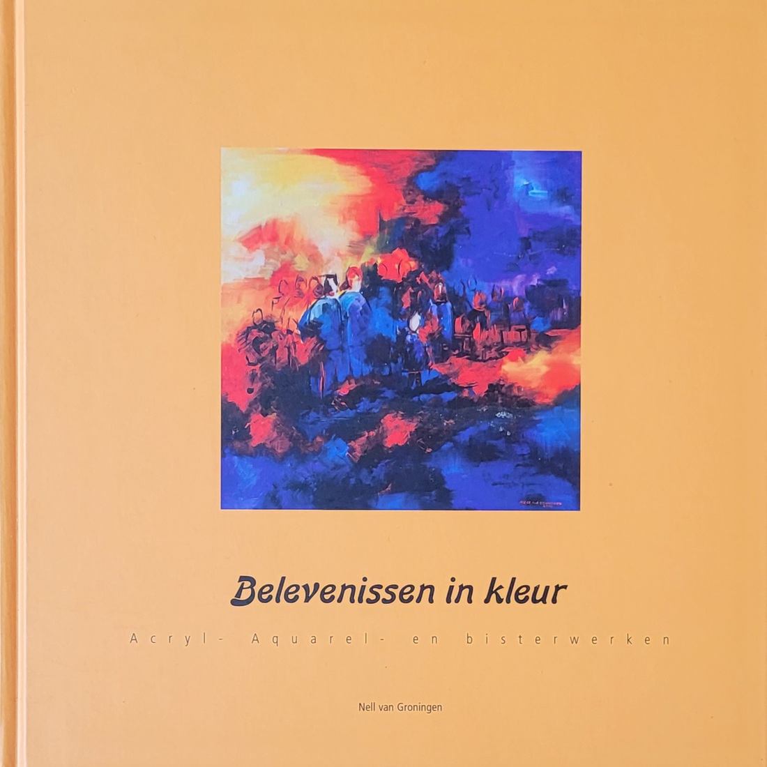 Kunstboekje van 2003 titel Velevenissen in kleur