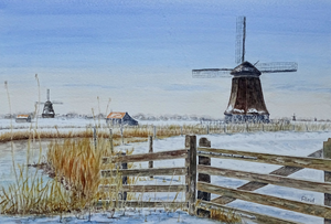 Molens in de Schermer