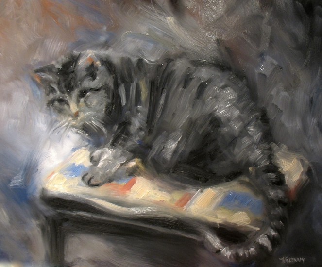 Helle op pianokrukje