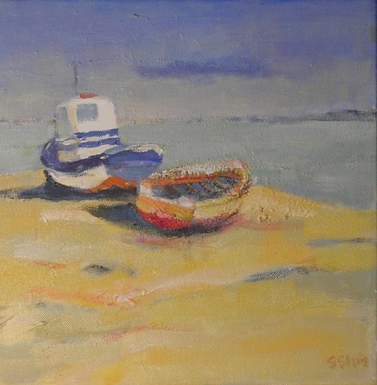 Franse bootjes in de zon (c)