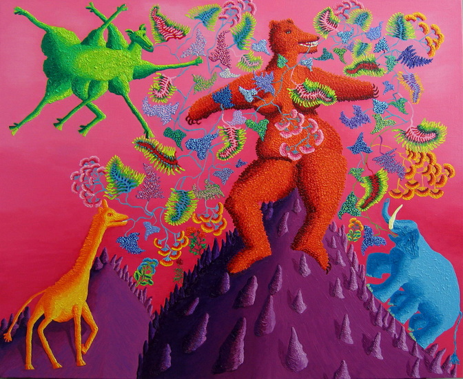 Dieren verbonden door plantenenergie