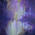 Abstracte schilderen, met de natuur als inspiratie